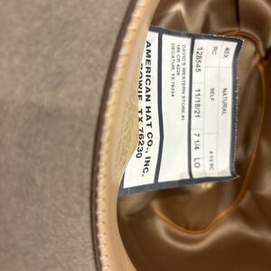 American Hat Co. Natural Tan Men's Hat